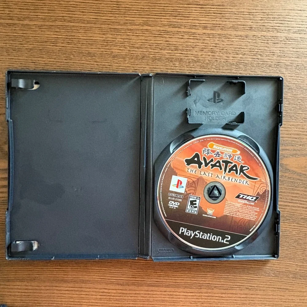 THQ Avatar The Last Airbender Video Game PS2‎ Good Condition No Cover